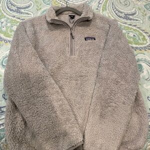 Patagonia Women's Los Gatos 1/4-Zip Fleece Medium salt gray